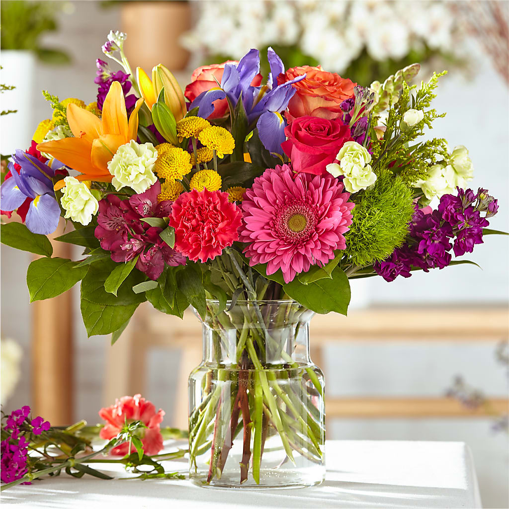 Bold & Bright – A Florist Original – THE FLORAL SHOP BY LOWE'S NURSERY, Morganton NC