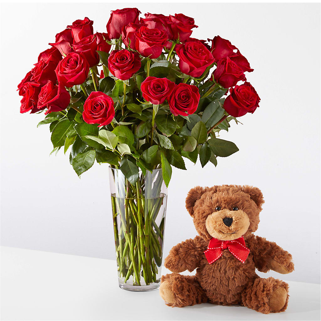 Romantic Long Stem Red Rose Bouquet Bundles – THE FLORAL SHOP BY LOWE'S NURSERY, Morganton NC