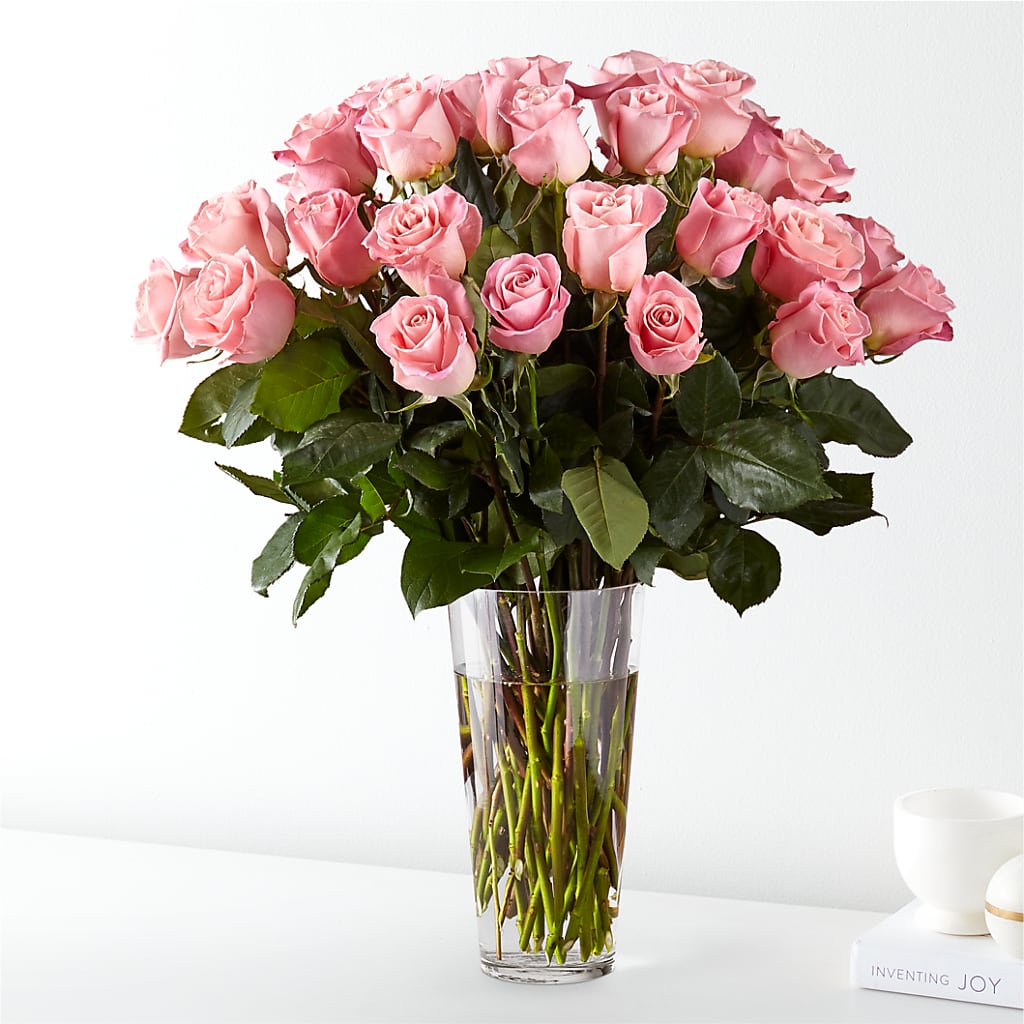 Long Stem Pink Rose Bouquet – THE FLORAL SHOP BY LOWE'S NURSERY, Morganton NC