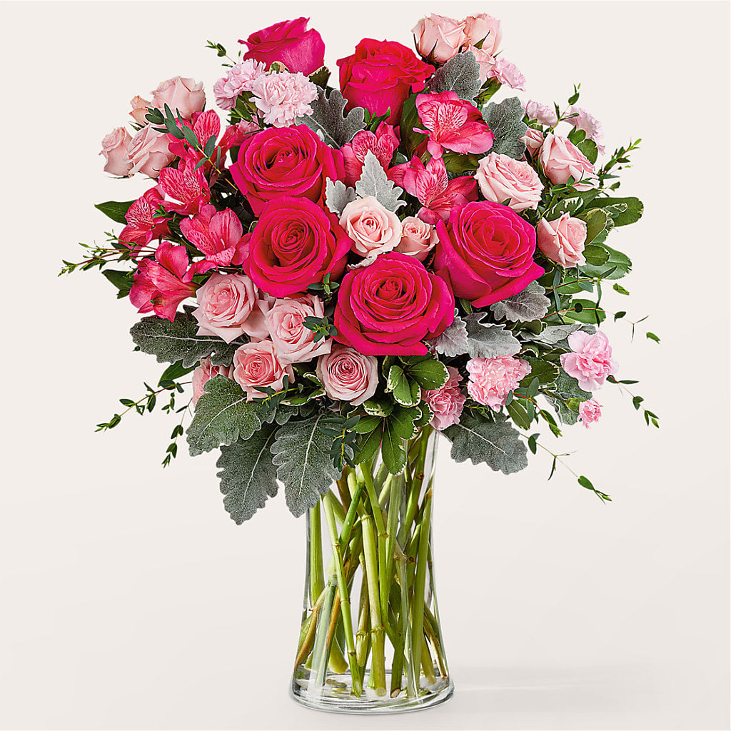 Tickled Pink Bouquet – THE FLORAL SHOP BY LOWE'S NURSERY, Morganton NC