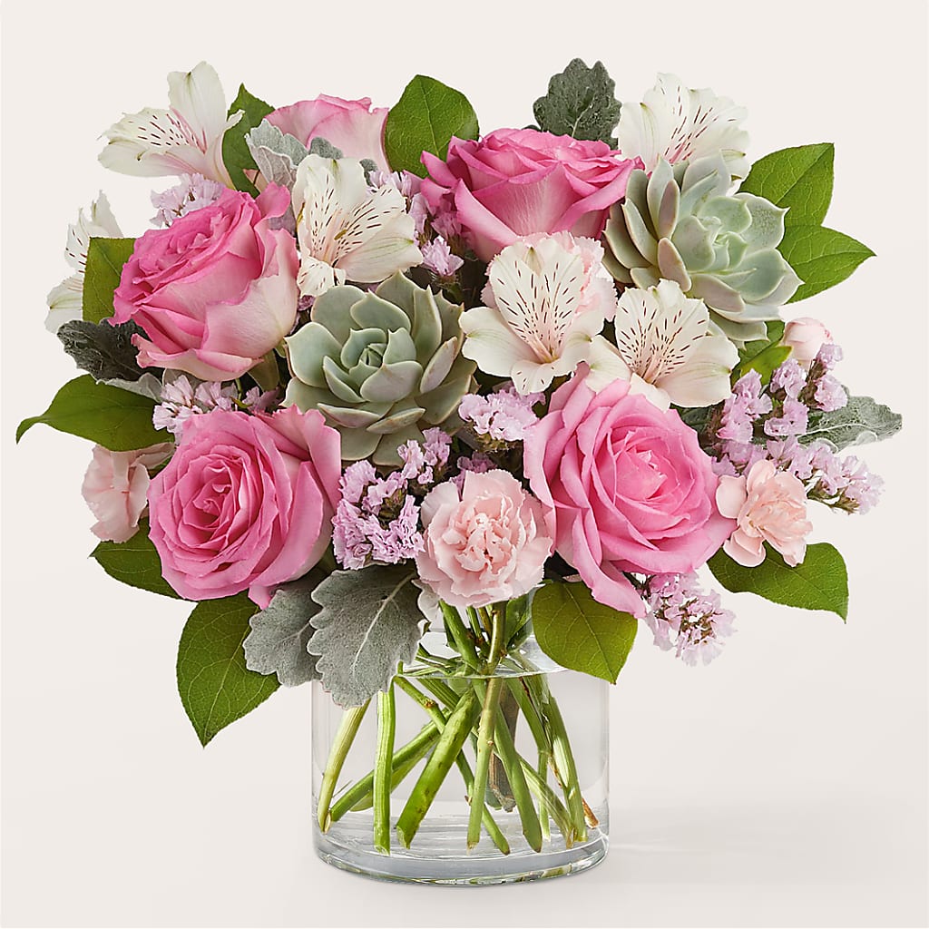 Dusty Rose Bouquet – THE FLORAL SHOP BY LOWE'S NURSERY, Morganton NC