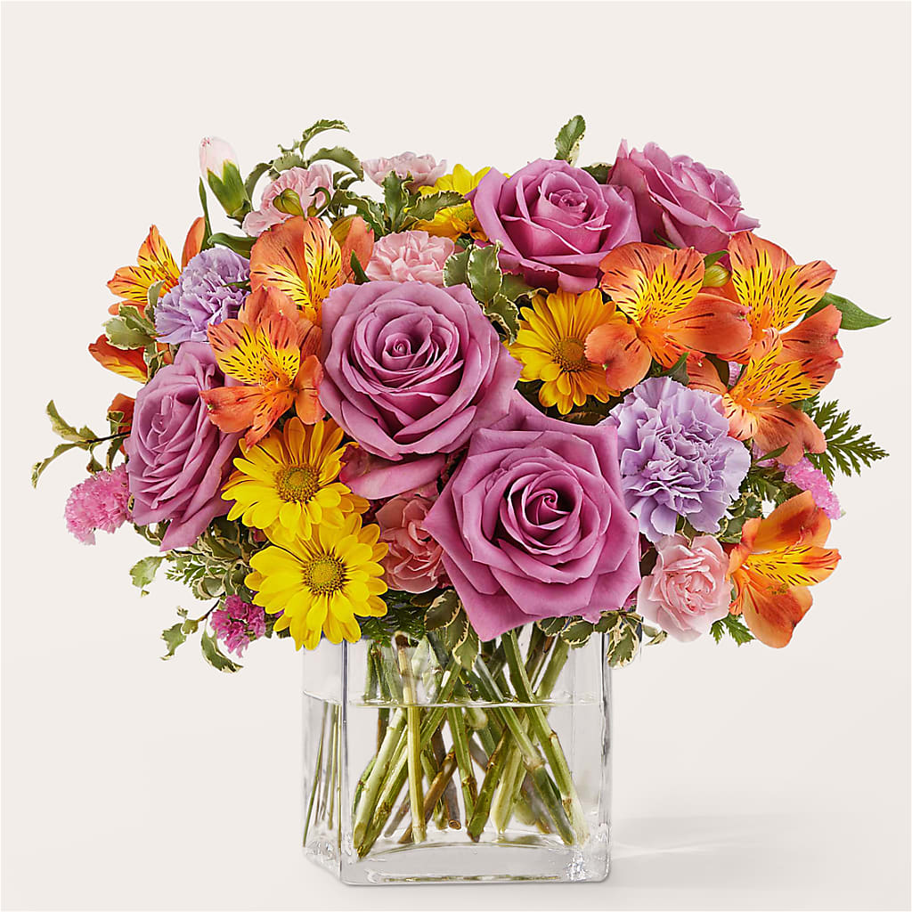 Shades of Happiness Bouquet – THE FLORAL SHOP BY LOWE'S NURSERY, Morganton NC