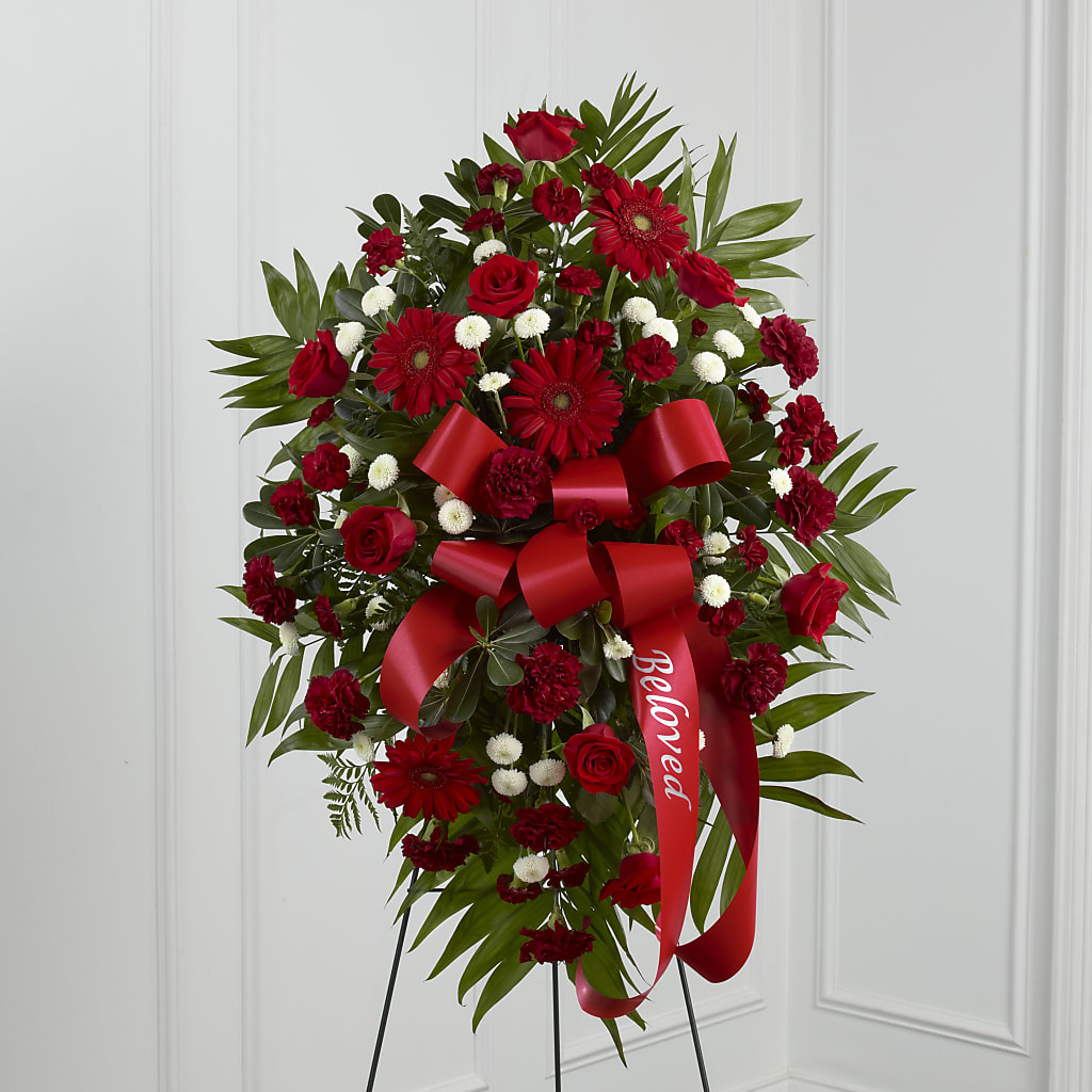 Treasured Memories Standing Spray – THE FLORAL SHOP BY LOWE'S NURSERY, Morganton NC