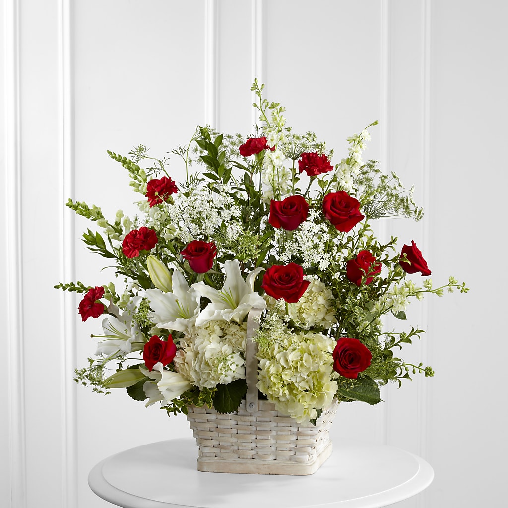 In Loving Memory Arrangement – THE FLORAL SHOP BY LOWE'S NURSERY, Morganton NC