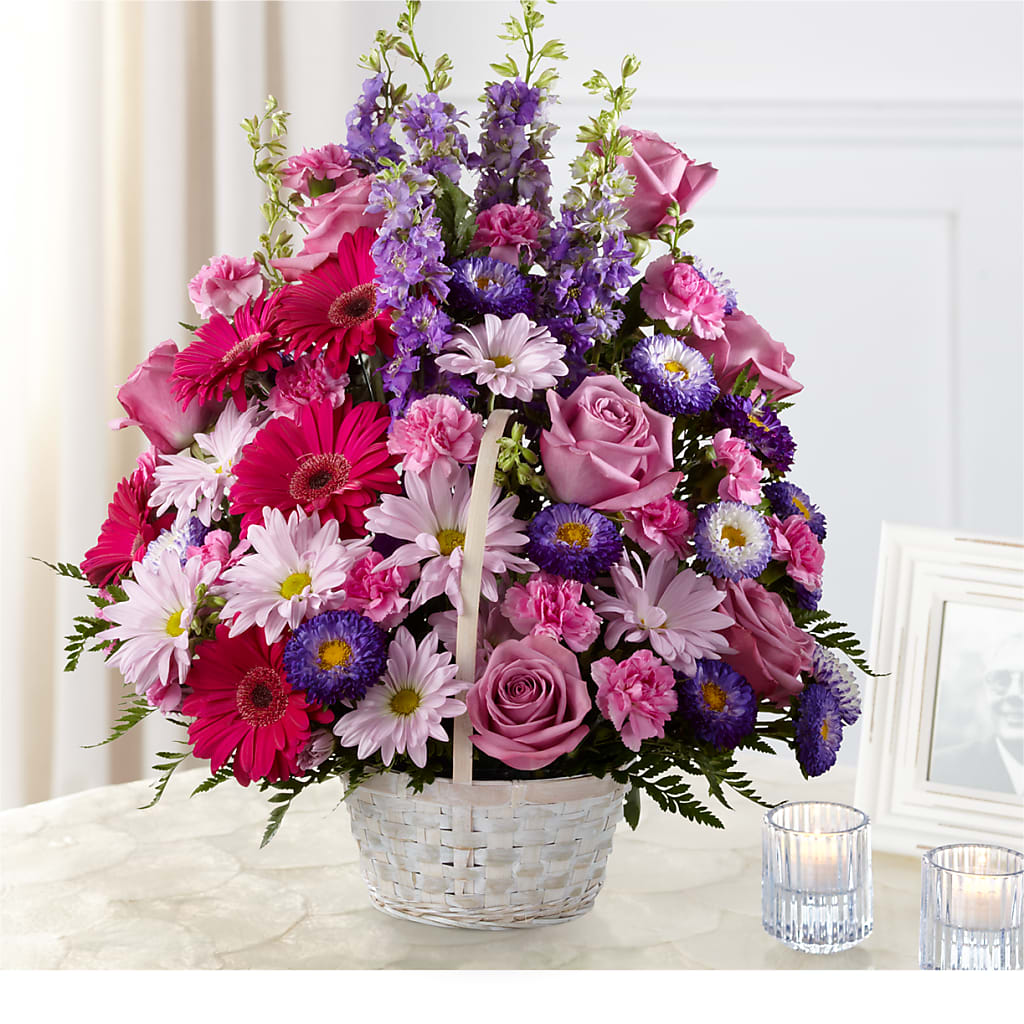 Pastel Peace Basket – THE FLORAL SHOP BY LOWE'S NURSERY, Morganton NC