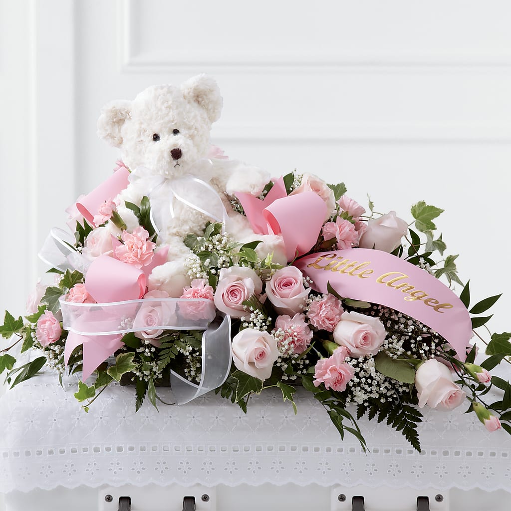 Touch of Sympathy Casket Spray – THE FLORAL SHOP BY LOWE'S NURSERY, Morganton NC
