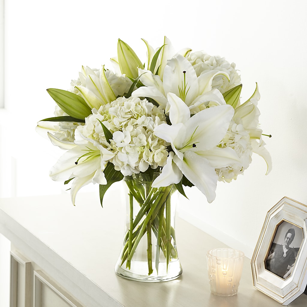 Compassionate Lily Bouquet – THE FLORAL SHOP BY LOWE'S NURSERY, Morganton NC