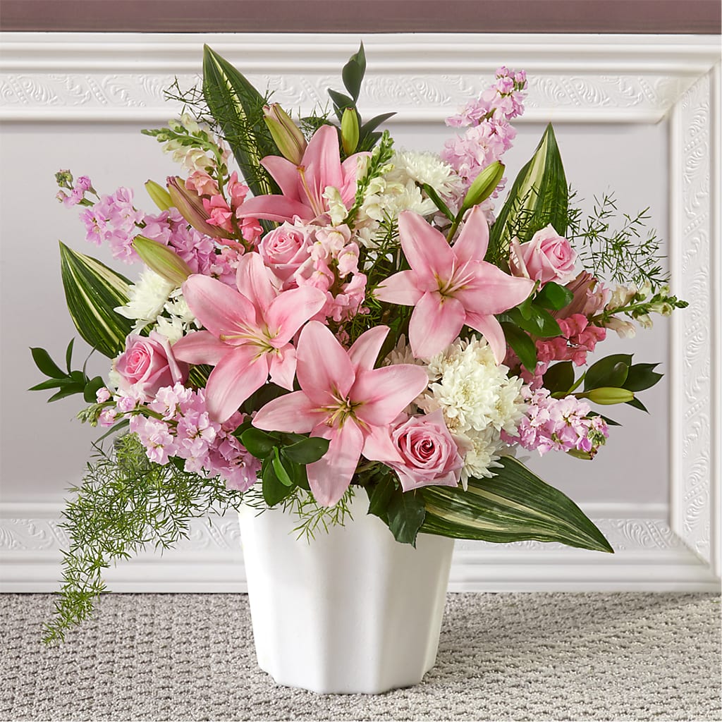 Simply Serene Floor Basket – THE FLORAL SHOP BY LOWE'S NURSERY, Morganton NC