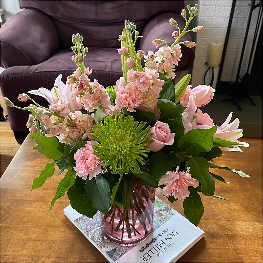 Pretty in Pink Bouquet – THE FLORAL SHOP BY LOWE'S NURSERY, Morganton NC