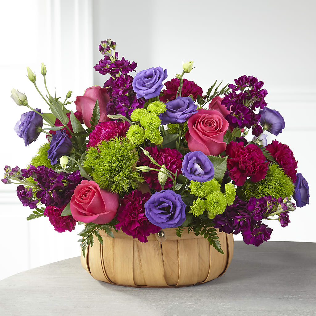 Serene Sanctuary Basket – THE FLORAL SHOP BY LOWE'S NURSERY, Morganton NC