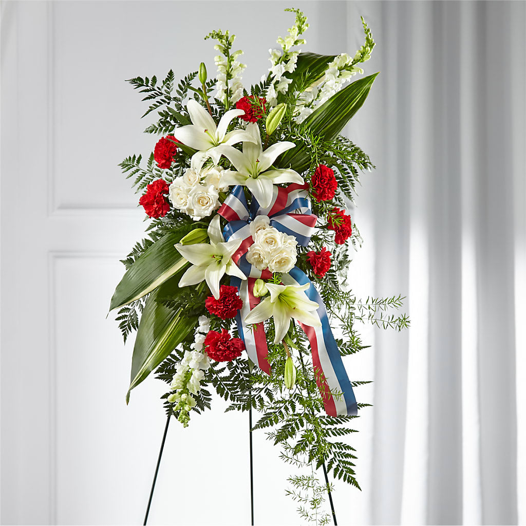 Stars of Life Standing Spray – THE FLORAL SHOP BY LOWE'S NURSERY, Morganton NC