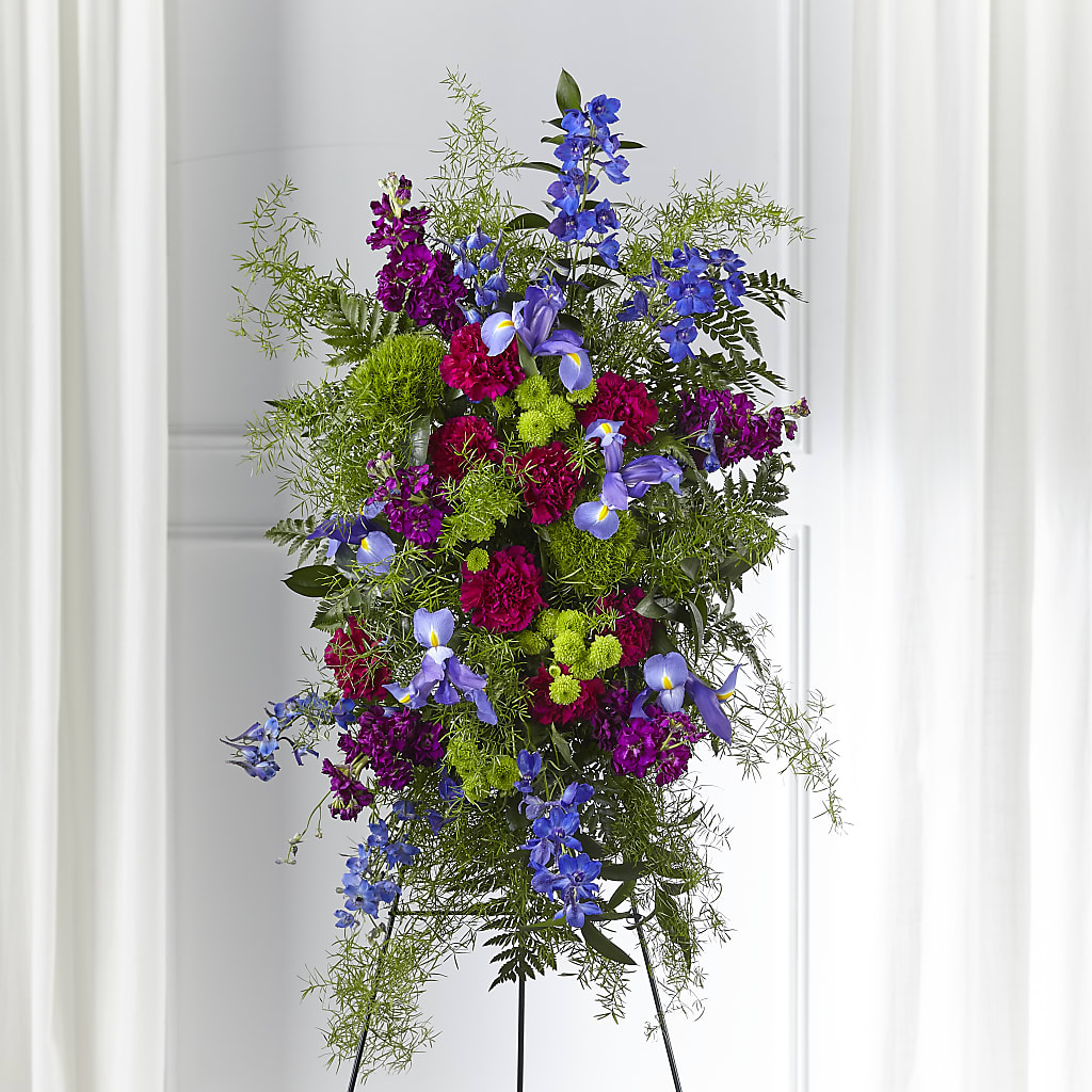 Heavenly Skies Standing Spray – THE FLORAL SHOP BY LOWE'S NURSERY, Morganton NC