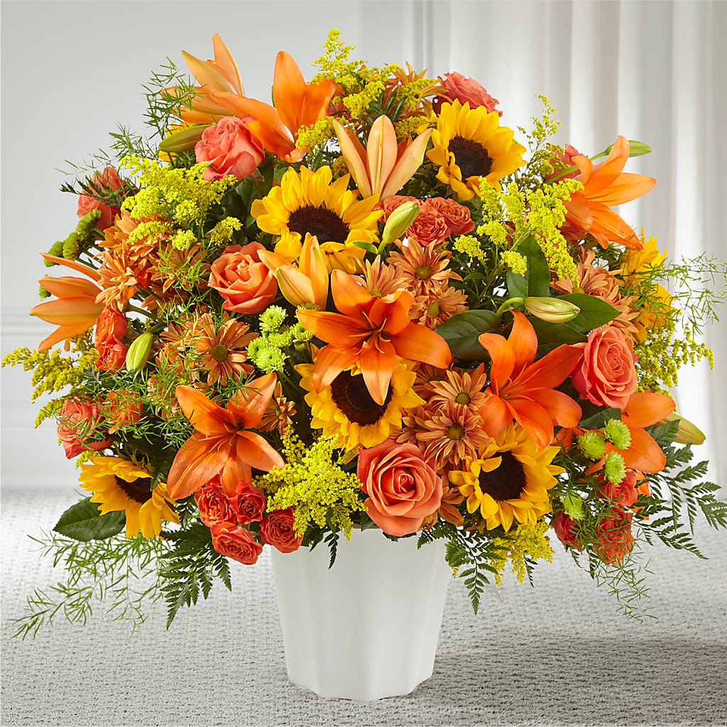 Harvest Thoughts Floor Basket – THE FLORAL SHOP BY LOWE'S NURSERY, Morganton NC