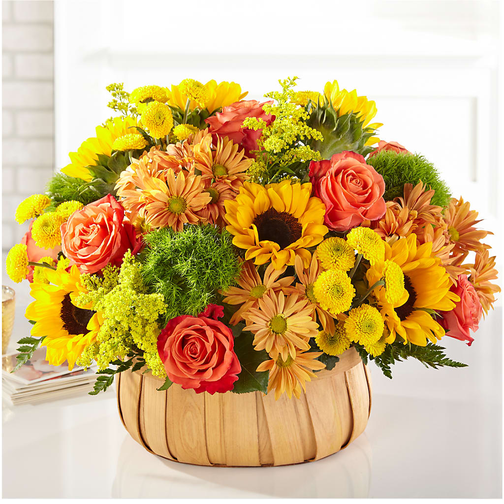 Harvest Sunflower Basket – THE FLORAL SHOP BY LOWE'S NURSERY, Morganton NC