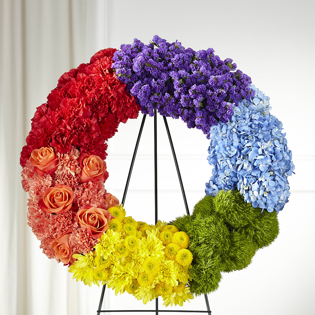 Circle of Love Wreath – THE FLORAL SHOP BY LOWE'S NURSERY, Morganton NC