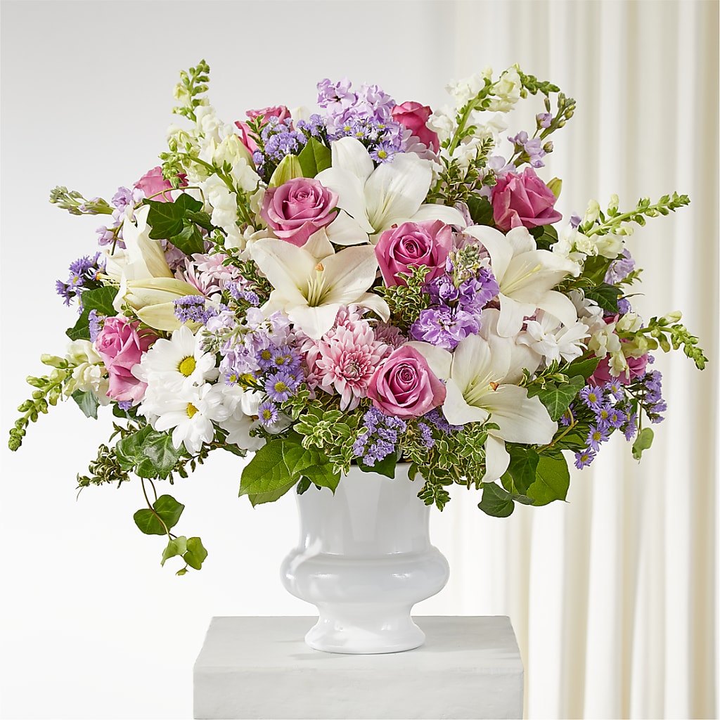 Remarkable Life Urn Arrangement – THE FLORAL SHOP BY LOWE'S NURSERY, Morganton NC