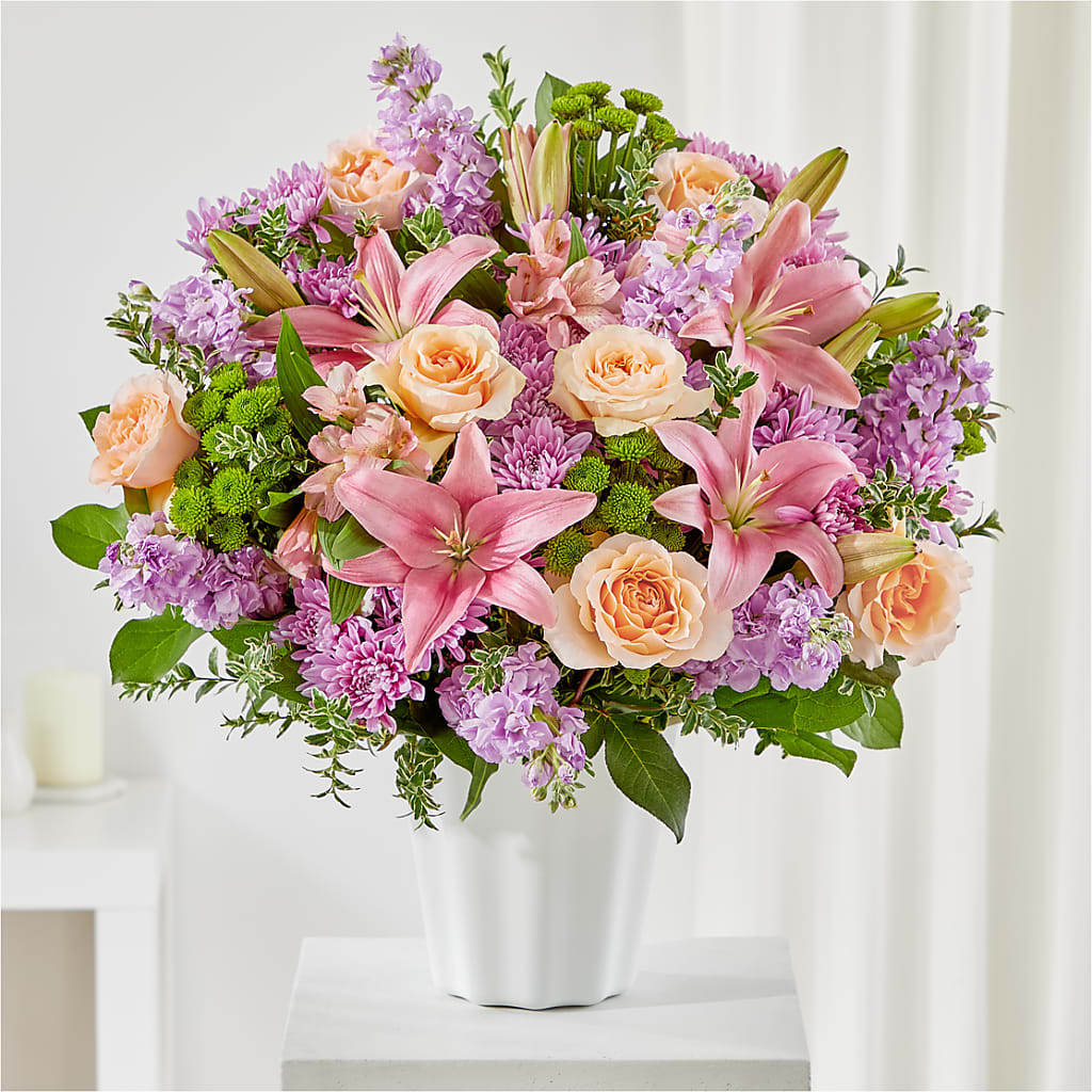 Supportive Embrace Tabletop Basket – THE FLORAL SHOP BY LOWE'S NURSERY, Morganton NC