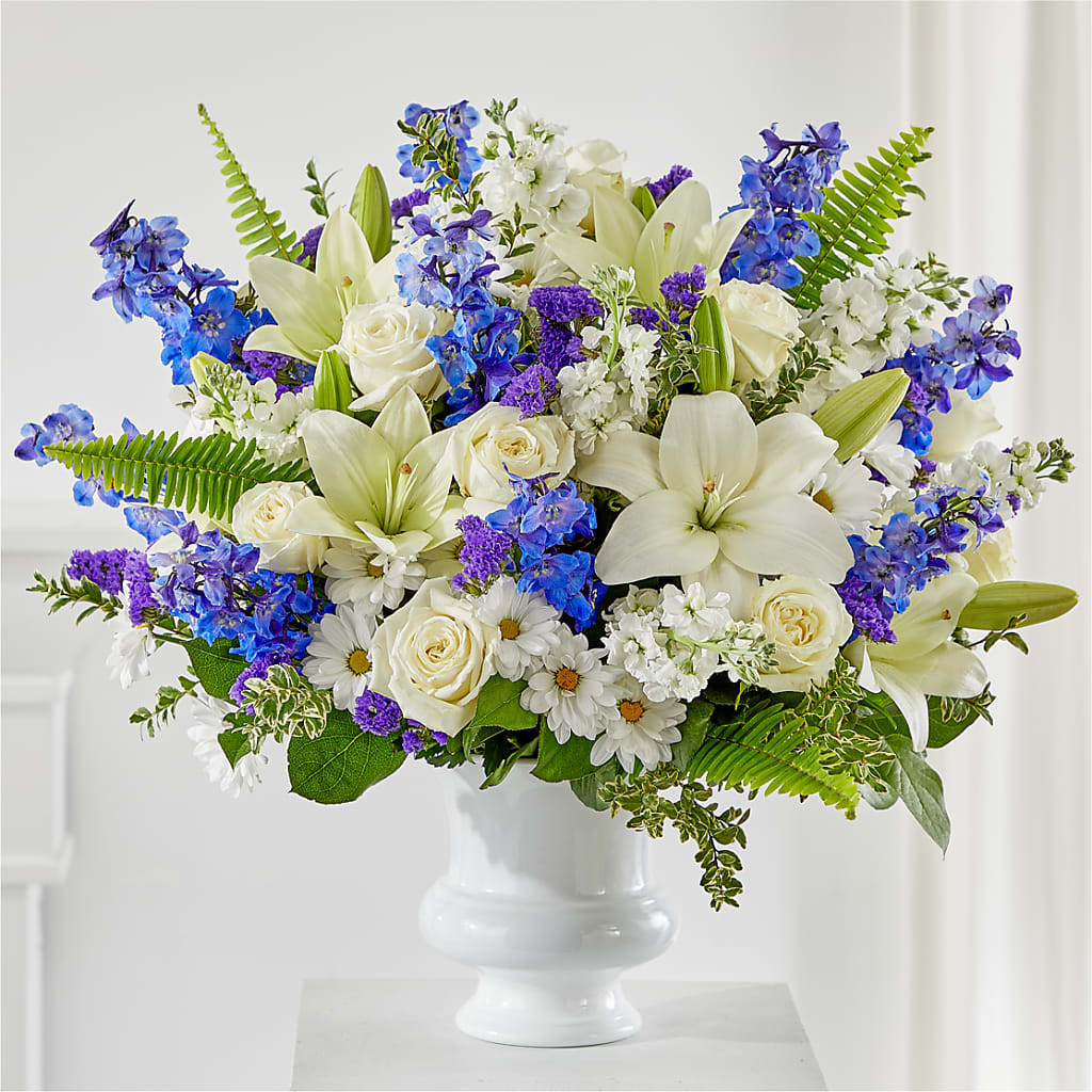 Expressions of Hope Urn Arrangement – THE FLORAL SHOP BY LOWE'S NURSERY, Morganton NC