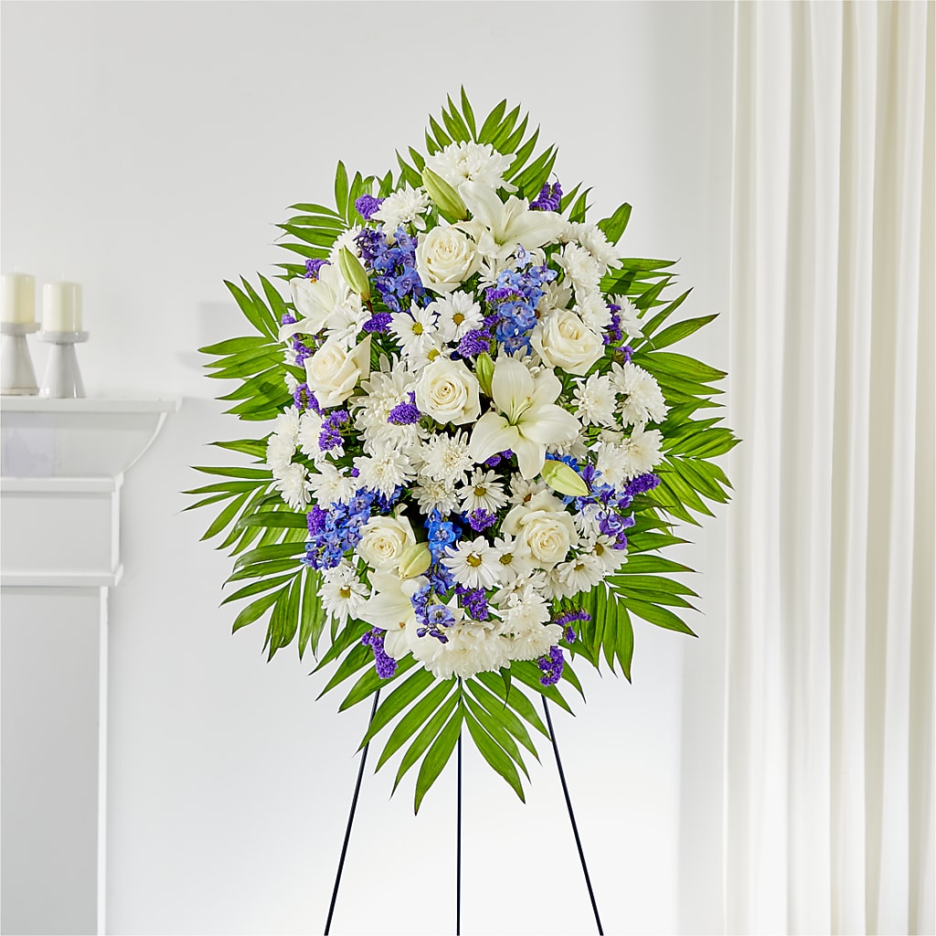 At Rest Standing Spray – THE FLORAL SHOP BY LOWE'S NURSERY, Morganton NC