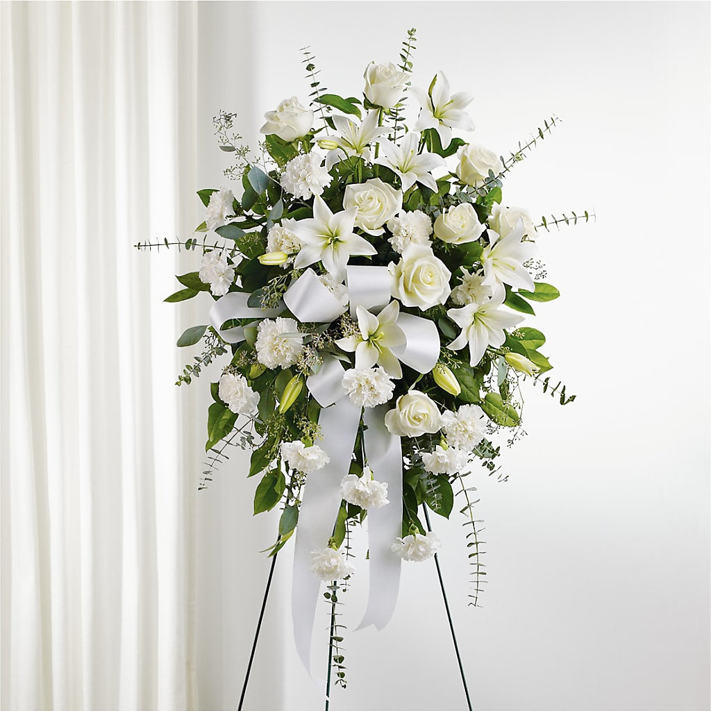With Care Standing Spray – THE FLORAL SHOP BY LOWE'S NURSERY, Morganton NC