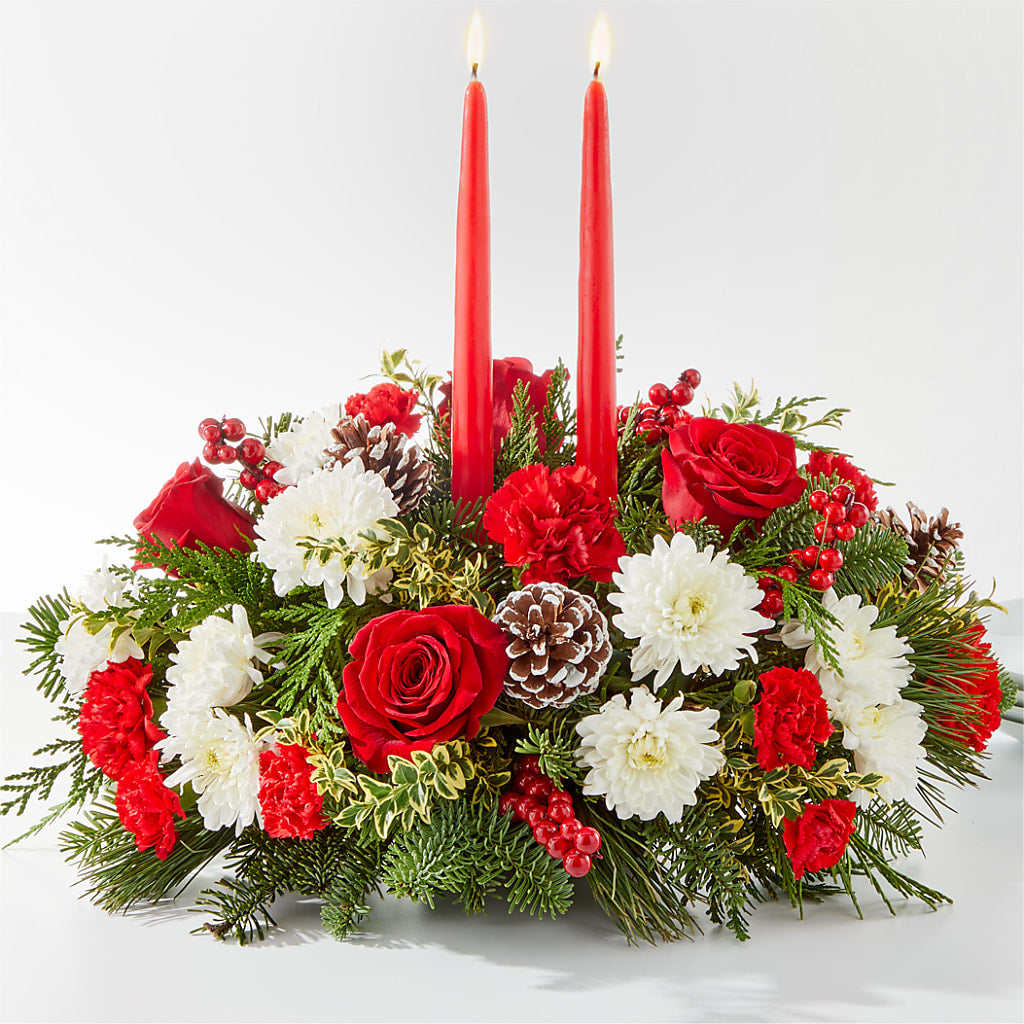 Holiday Soiree Centerpiece – THE FLORAL SHOP BY LOWE'S NURSERY, Morganton NC