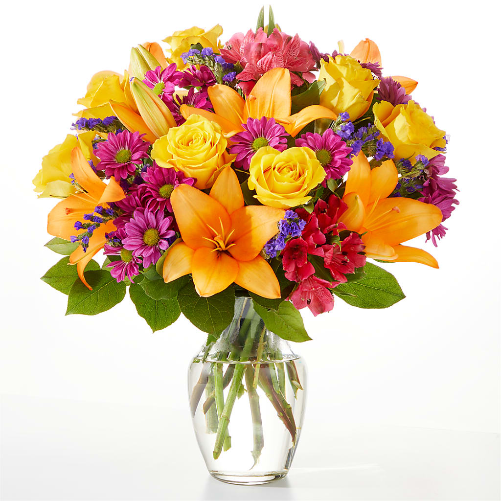 Colorful Visions Bouquet – THE FLORAL SHOP BY LOWE'S NURSERY, Morganton NC