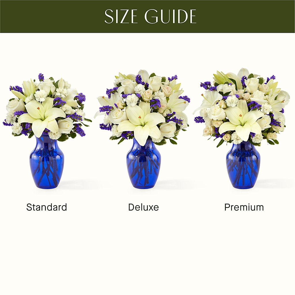 Sapphire Rush Bouquet – THE FLORAL SHOP BY LOWE'S NURSERY, Morganton NC