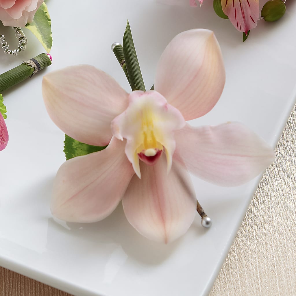 Pink Cymbidium Boutonniere – THE FLORAL SHOP BY LOWE'S NURSERY, Morganton NC