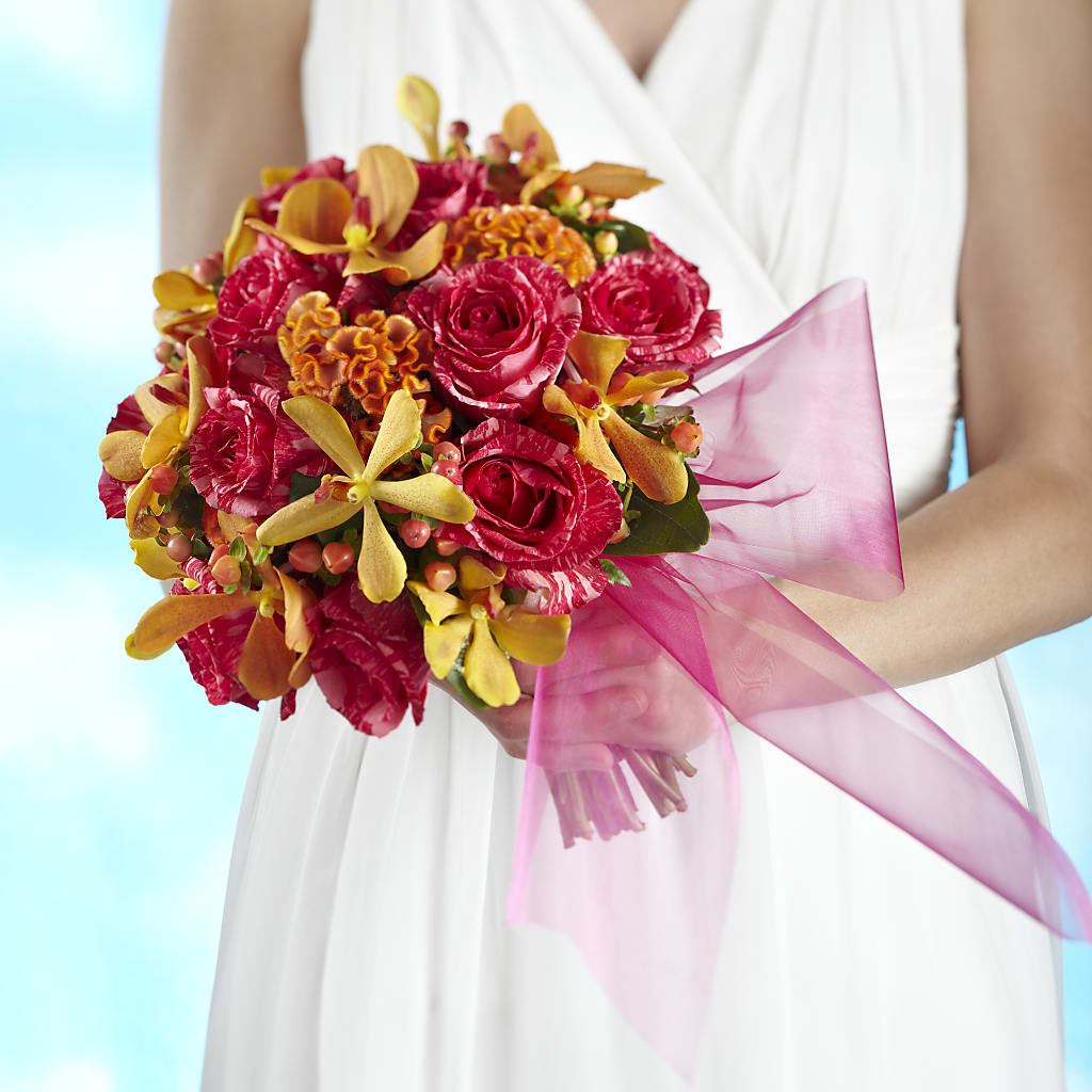 Brilliant Shades of Love Bouquet – THE FLORAL SHOP BY LOWE'S NURSERY, Morganton NC
