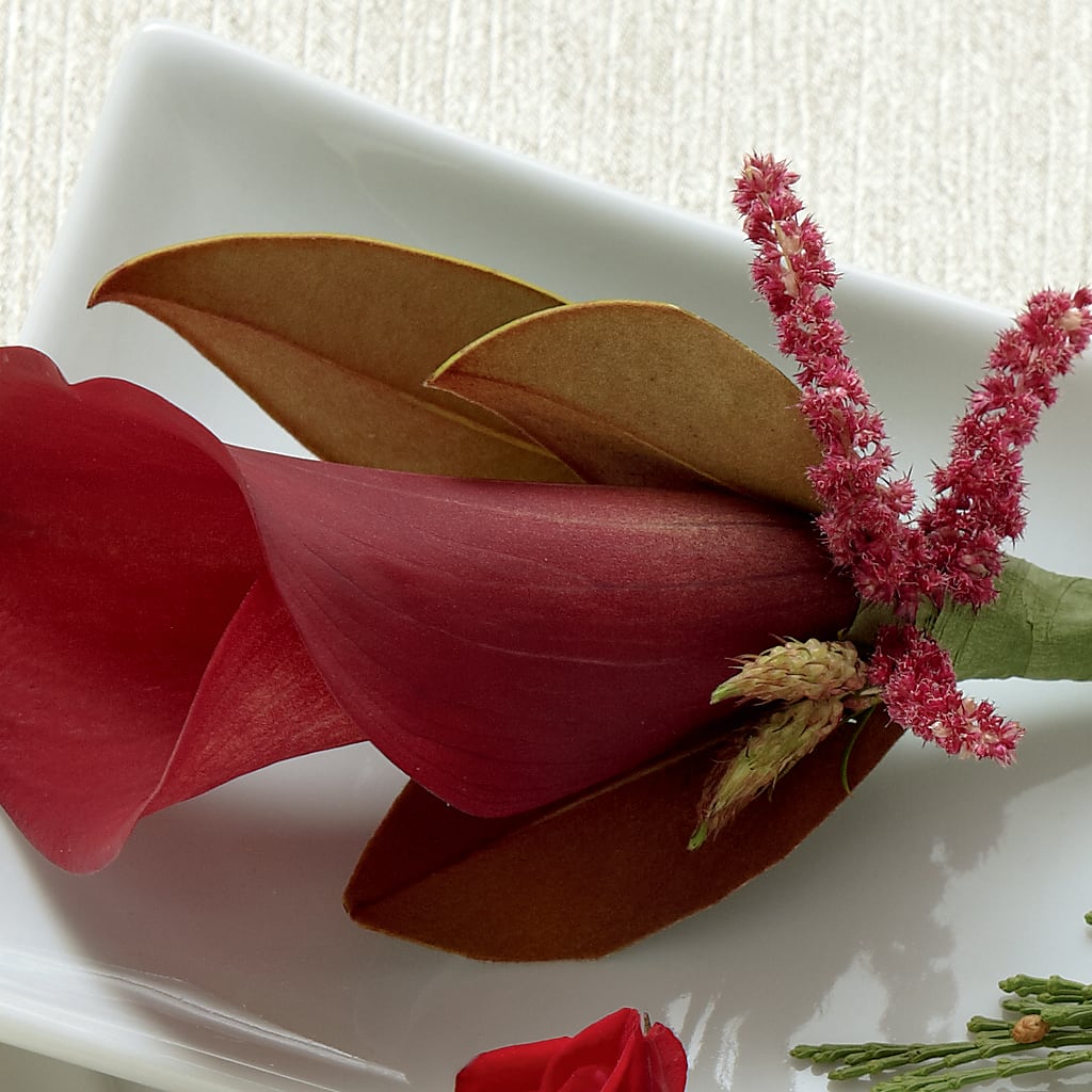 Red Calla Boutonniere – THE FLORAL SHOP BY LOWE'S NURSERY, Morganton NC