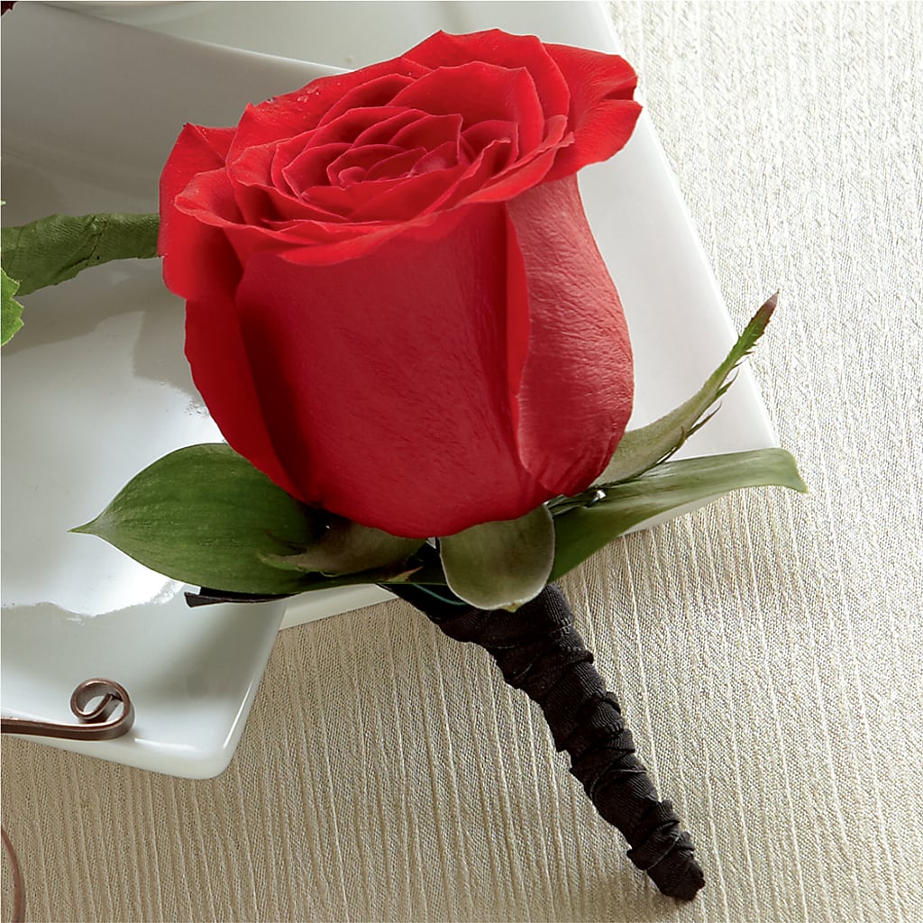 Red Rose Boutonniere – THE FLORAL SHOP BY LOWE'S NURSERY, Morganton NC