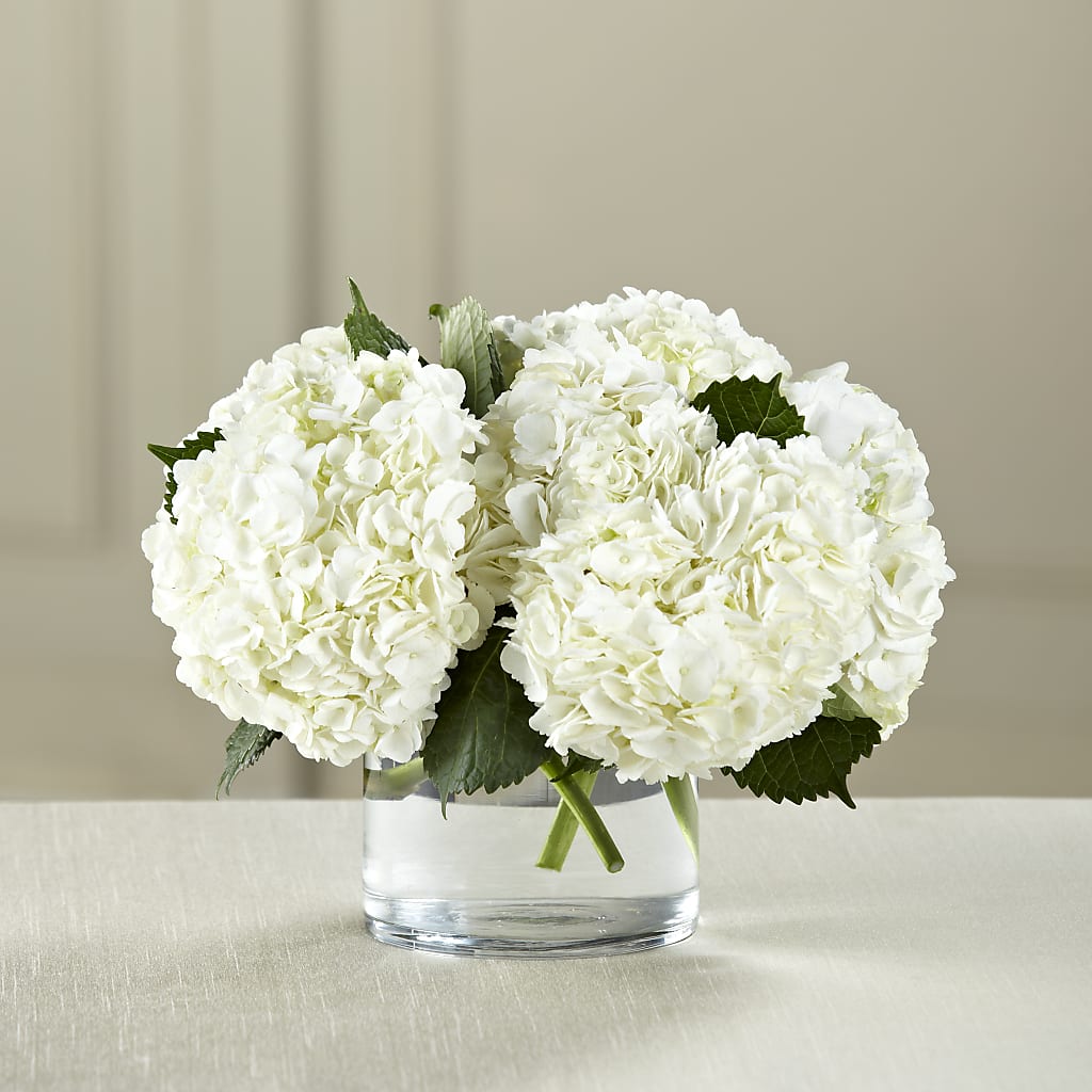 White Hydrangea Bouquet – THE FLORAL SHOP BY LOWE'S NURSERY, Morganton NC