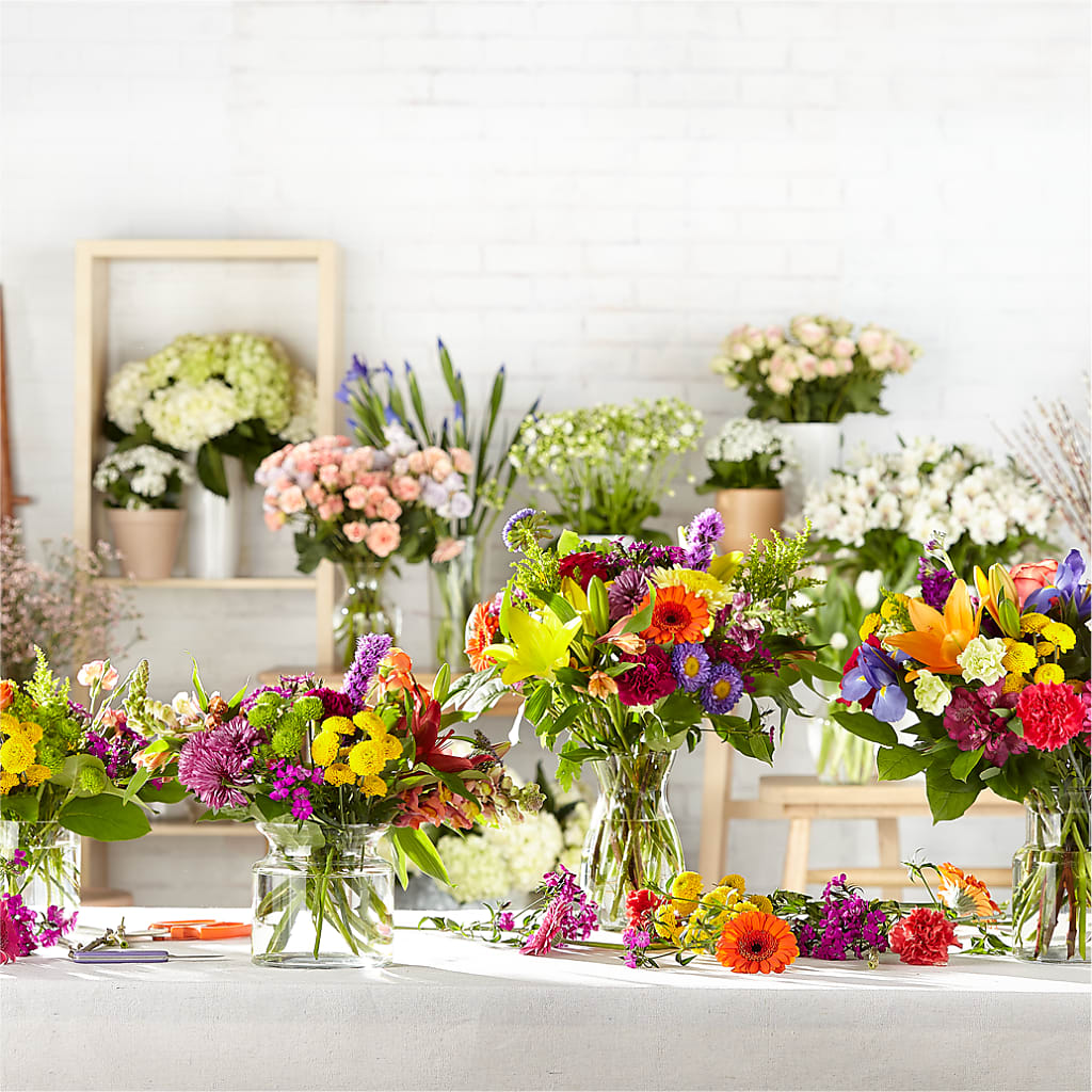Bold & Bright – A Florist Original – THE FLORAL SHOP BY LOWE'S NURSERY, Morganton NC