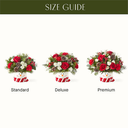 Jolly Snowman Bouquet – THE FLORAL SHOP BY LOWE'S NURSERY, Morganton NC