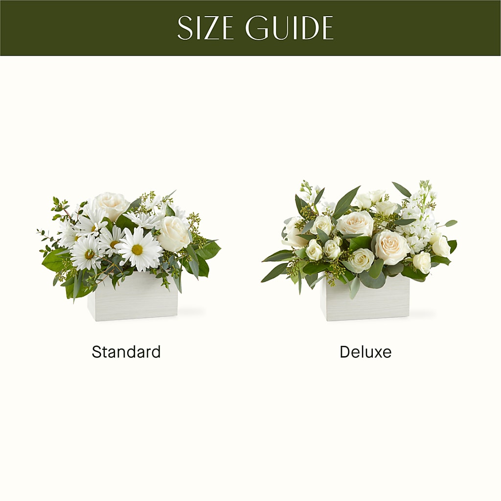 Fresh Linen Box Bouquet – THE FLORAL SHOP BY LOWE'S NURSERY, Morganton NC
