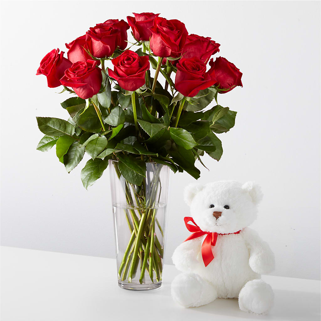 Romantic Long Stem Red Rose Bouquet Bundles – THE FLORAL SHOP BY LOWE'S NURSERY, Morganton NC