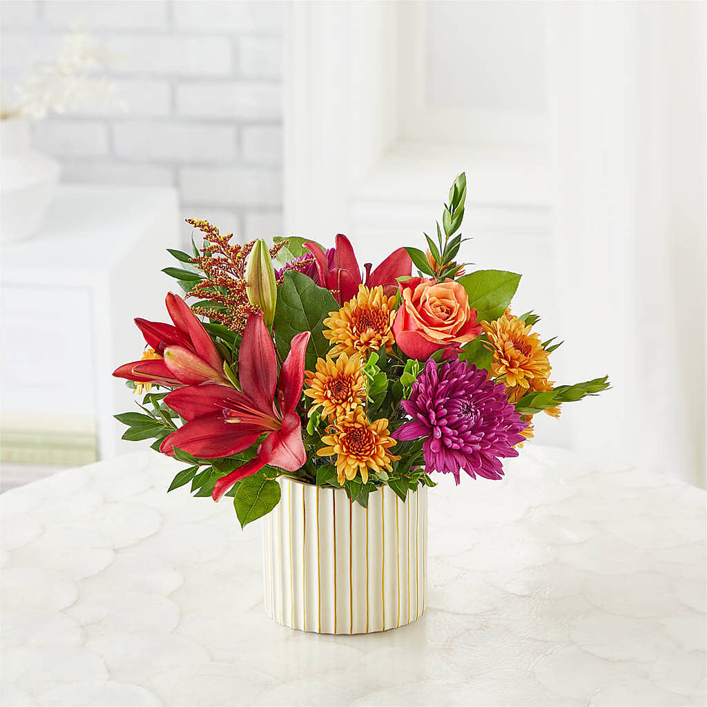 Burgundy Landscape Bouquet – THE FLORAL SHOP BY LOWE'S NURSERY, Morganton NC