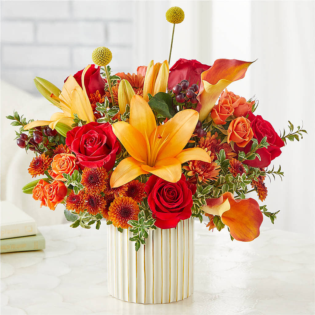 Scarlet Skies Bouquet – THE FLORAL SHOP BY LOWE'S NURSERY, Morganton NC