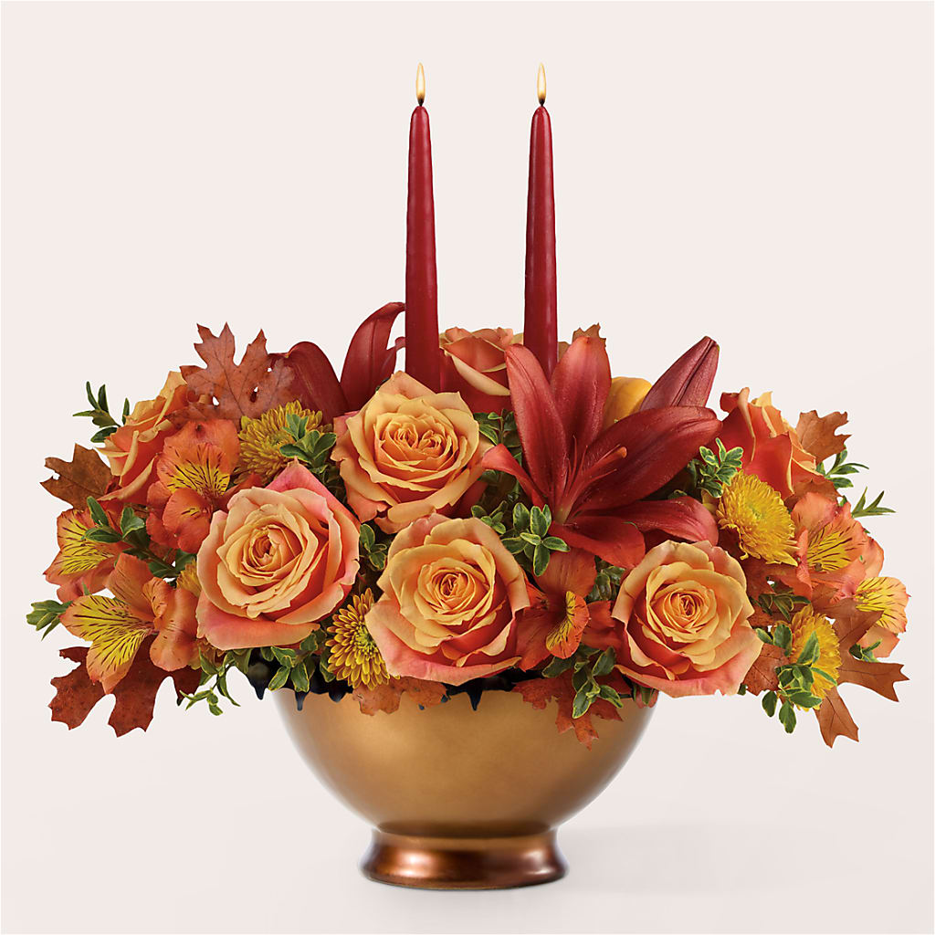 Harvest Table Centerpiece – THE FLORAL SHOP BY LOWE'S NURSERY, Morganton NC