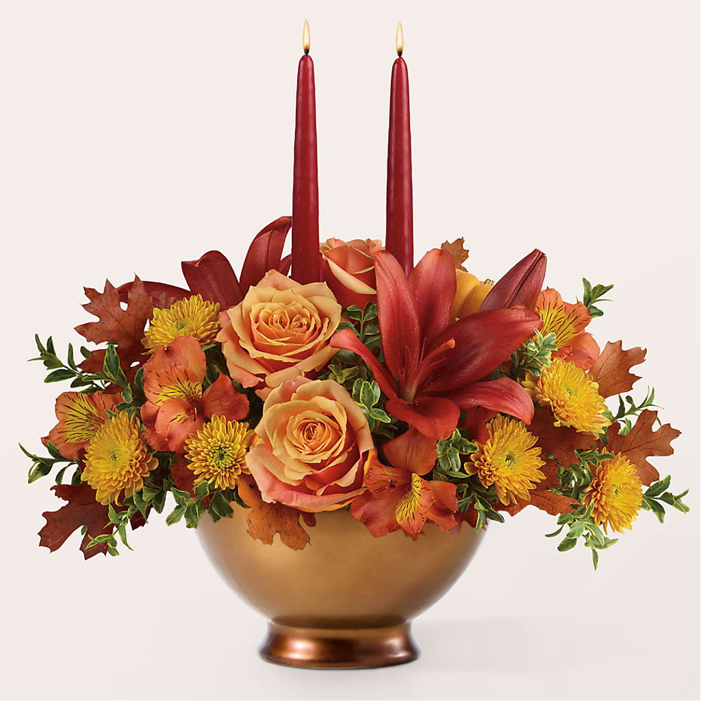 Harvest Table Centerpiece – THE FLORAL SHOP BY LOWE'S NURSERY, Morganton NC