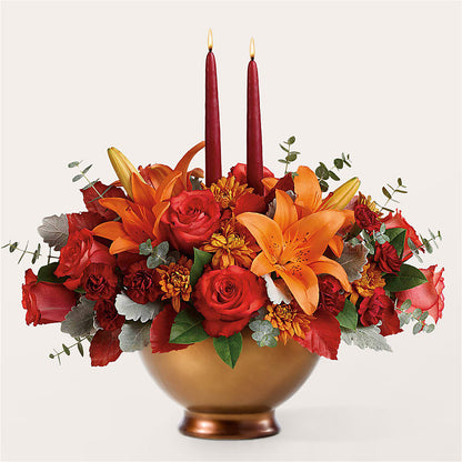 Fruits of Fall Centerpiece – THE FLORAL SHOP BY LOWE'S NURSERY, Morganton NC