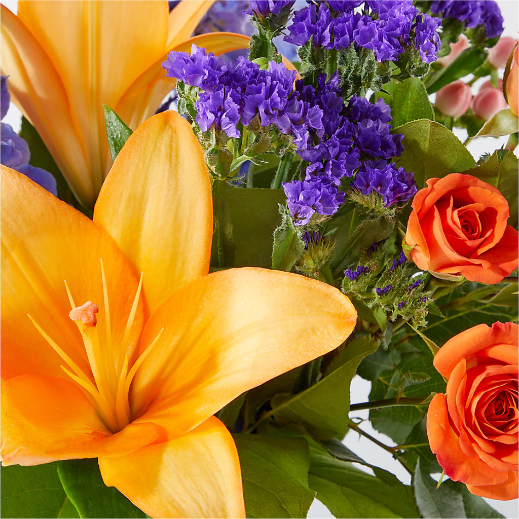 Radiant Citrus Bouquet – THE FLORAL SHOP BY LOWE'S NURSERY, Morganton NC