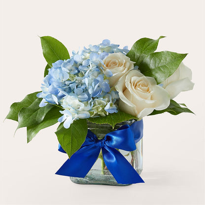 Sky Blue Delight Bouquet – THE FLORAL SHOP BY LOWE'S NURSERY, Morganton NC