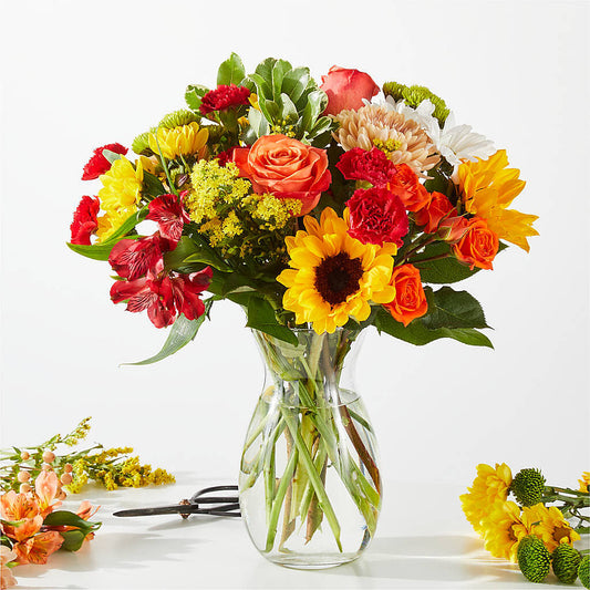 Fall Delight – A Florist Original – THE FLORAL SHOP BY LOWE'S NURSERY, Morganton NC