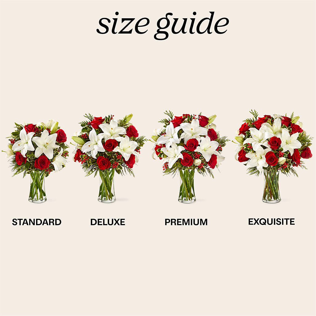 Sparkling Snowflakes Bouquet – THE FLORAL SHOP BY LOWE'S NURSERY, Morganton NC