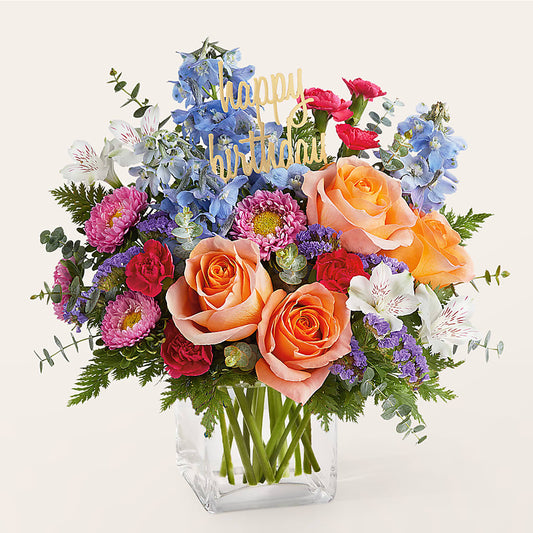 Birthday Bash Bouquet – THE FLORAL SHOP BY LOWE'S NURSERY, Morganton NC