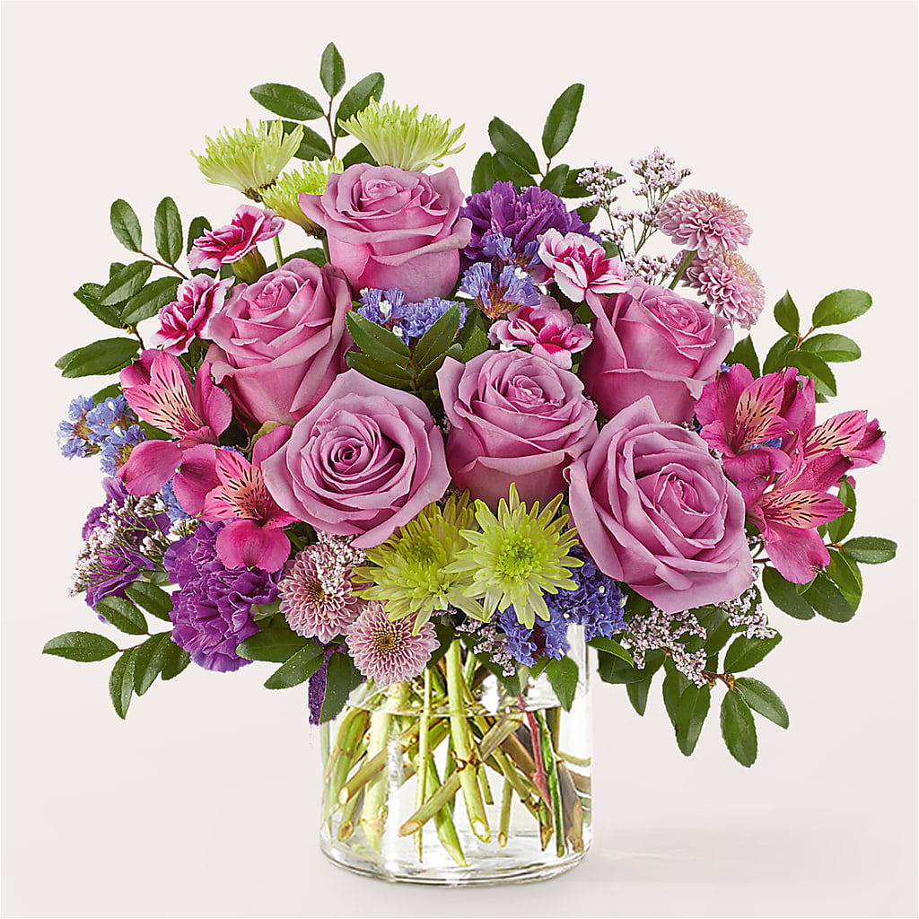 Glass Half Full Bouquet – THE FLORAL SHOP BY LOWE'S NURSERY, Morganton NC