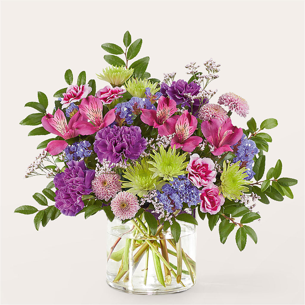 Glass Half Full Bouquet – THE FLORAL SHOP BY LOWE'S NURSERY, Morganton NC