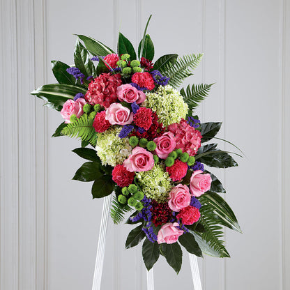 Refreshing Mix Standing Spray – THE FLORAL SHOP BY LOWE'S NURSERY, Morganton NC