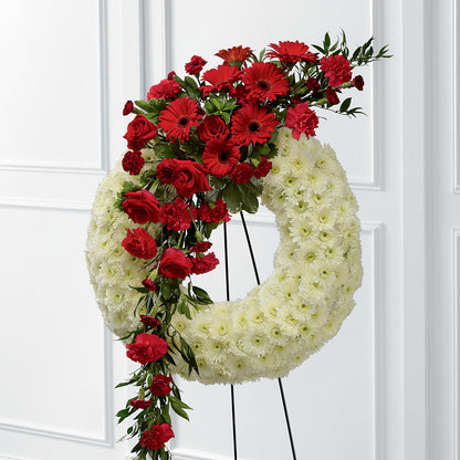 Graceful Tribute Wreath – THE FLORAL SHOP BY LOWE'S NURSERY, Morganton NC
